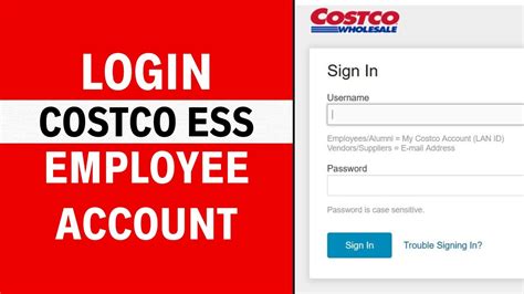 costco employee ess|costco ess employee log in.